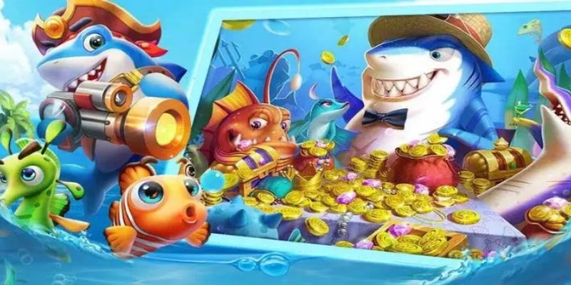 Người chơi hãy chọn vũ khí phù hợp để tiêu diệt nhiều cá