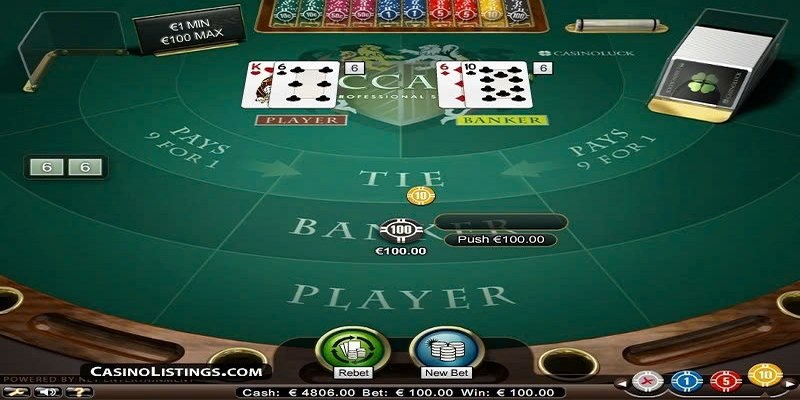 Mẹo chơi Baccarat nên ưu tiên chọn Banker